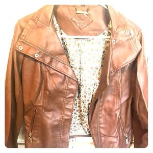 Soft leather jacket